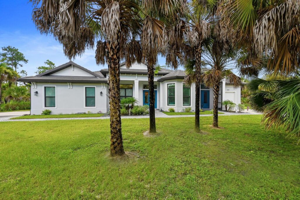 Storm-ready single-family home in Naples, FL, built to current Florida wind codes